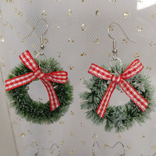 Load image into Gallery viewer, winter fest christmas earrings
