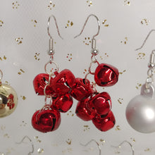 Load image into Gallery viewer, winter fest christmas earrings
