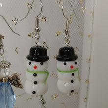 Load image into Gallery viewer, winter fest christmas earrings
