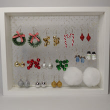 Load image into Gallery viewer, winter fest christmas earrings
